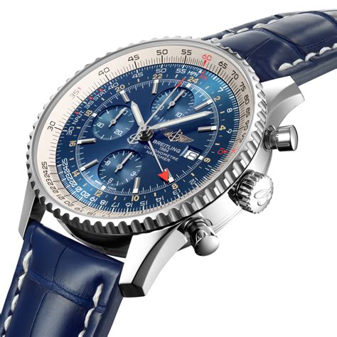 breitling blue face vs black face|Navitimer B01 Chronograph 46 My22 .